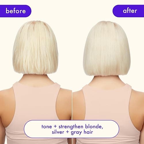 amika bust your brass cool blonde strength repair shampoo thumbnail 10