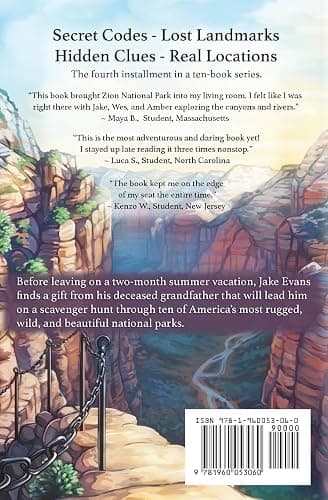 Danger in Zion National Park: A Mystery Adventure (National Park Mystery Series) thumbnail 2