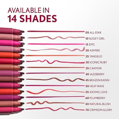 Covergirl Outlast Lipstain, 45 Brazen Raisin, Smooth Application, Precise Pen-Like Tip, Transfer-Proof, Satin Stained Finish, Vegan Formula, 0.06oz thumbnail 2