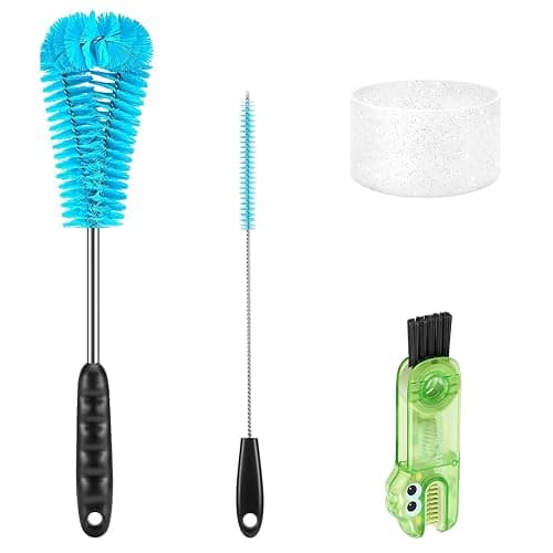 Aooiiysd 4 Pack Bottle Cleaner Set, Including Long Water Bottle Clean, Straw Clean and 3 in 1 Multi Functions Clean, Suitable for Stanley Cups, Baby Bottles, Travel Mugs, Decanters, Straws - Image 1