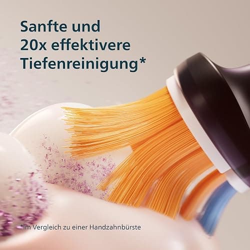 Philips Sonicare DiamondClean Prestige 9900 – Elektrische Zahnbürste mit SenseIQ, A3 Premium-All-in-One-Bürstenkopf und Ladeetui in Mitternachtsblau (Modell HX9992/12) thumbnail 5