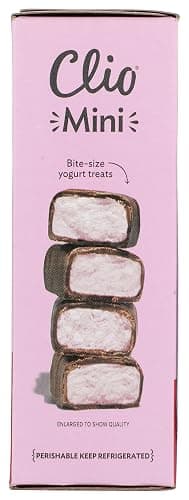 Clio Raspberry Dark Chocolate Covered Mini Greek Yogurt Bar 8Ct, 6.21 Oz thumbnail 5