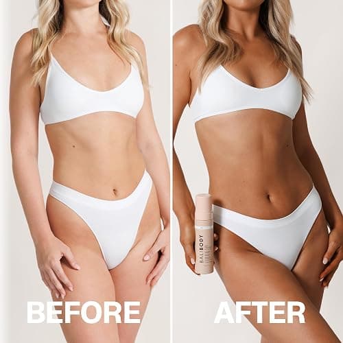 Bali Body Self Tanner Mousse Dark – Sunless Tanning Foam for Body | Natural, Streak-Free, Fake Tan | Vegan, Cruelty-Free, Organic Self Tan Mousse for All Skin Types (200ml/6.7 fl oz) thumbnail 2