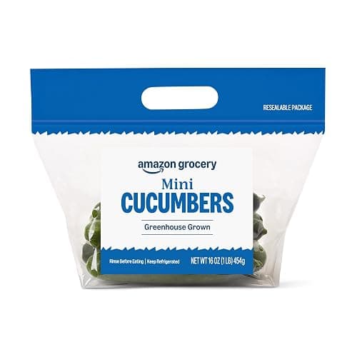 Amazon Grocery, Mini Cucumbers, 16 Oz - Image 1