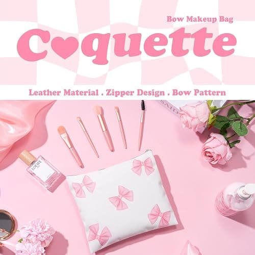 Gift Baskets for Women, 9pcs Birthday Gifts for Teenage Girls, Best Christmas Ideas Box w/Coquette Bow Aesthetic Cup Trendy Stuff for Her Teen Girl Sister Friend Friendship Sweet 16th 18th 21st Bday thumbnail 5