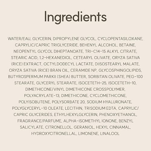 The Face Shop Rice Ceramide Cream, Hydrating Face Moisturizer, for Dry & Combination Skin, Lightweight, Fast-absorbing, 1.69 fl. oz. thumbnail 9