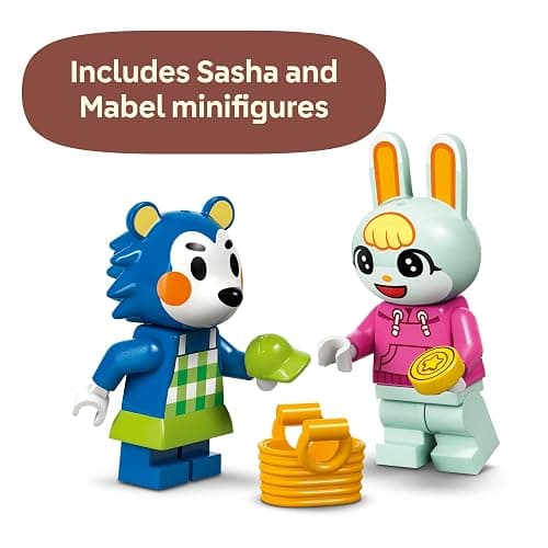 LEGO Animal Crossing Able Sisters Clothing Shop Building Toy - Animal Crossing Toy Figures and Playset for Kids, Girls and Boys, Ages 6+ - Pretend Play Gift Idea for Birthdays - 77055 thumbnail 4