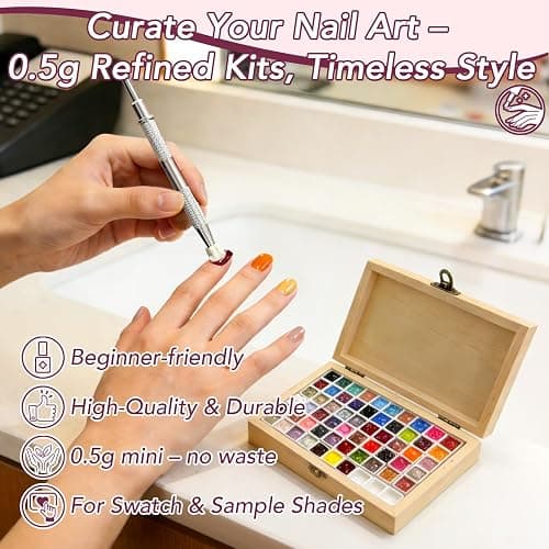 GZIXBDA Patting Gel Polish Palette & Tools Kit | No Wipe Ombre Sponge Nail Paint, Multi-Use Nail Art Gel for Beginner & Professional Nail Tech, Ideal DIY Manicure Gift thumbnail 4
