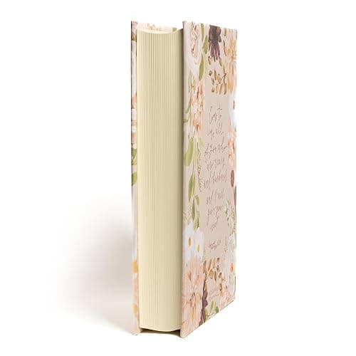 CSB Notetaking Bible, Large Print Hosanna Revival Edition, Blush Cloth Over Board, Black Letter, Single-Column, Journaling Space, Reading Plan, Easy-to-Read Bible Serif Type thumbnail 2