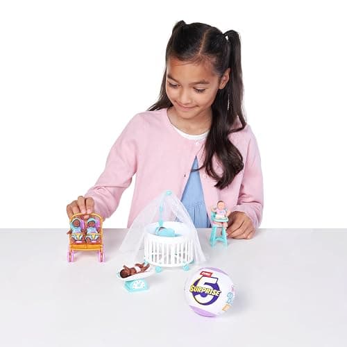 5 Surprise My Mini Baby Series 2 by ZURU, Collectible Mystery Capsule, Toy for Girls, Realistic Miniature Baby, Playset and Accessories thumbnail 2