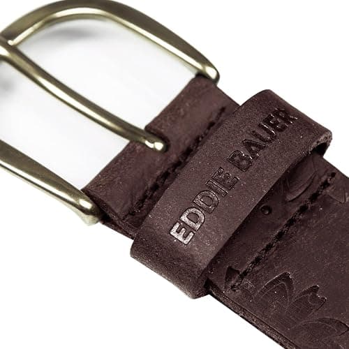 Eddie Bauer Women's Casual Leather Belts with Durable Metal Buckle thumbnail 3