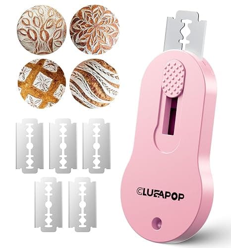 CLUEAPOP Bread Lame Dough Scoring Tool, Professional Extractable & Magnetic Sourdough Scoring Tool for Sourdough Bread Baking & Bread Making Tools,Perfect Bread Scoring Tool - Image 1