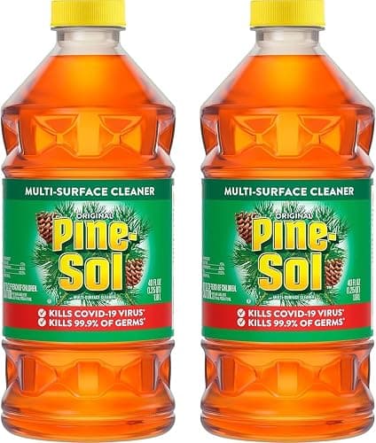 Pine-Sol All Purpose Cleaner, Original Pine, 40 Ounce Bottles (Pack of 2) (Packaging May Vary) - Image 1
