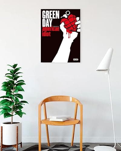 BUY ART FOR LESS Officially Licensed Green Day - American Idiot - Album Cover 24 x 36 Inch Art Poster - Decorative Print - Poster Paper - Ready to Frame thumbnail 2