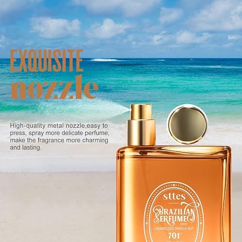 Sttes Perfume 701# (Caramel Vanilla Macadamia Nut) - Eau de Perfume 100ml (3.4fl oz) Amber Gourmet Tune (Caramel Vanilla + Roasted Macadamia Nuts) thumbnail 8