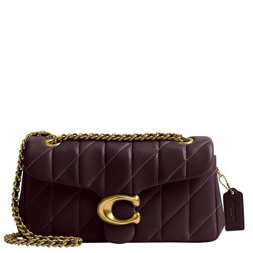 Coach Quilted Suede Tabby Shoulder Bag 26 with Chain - Image 1