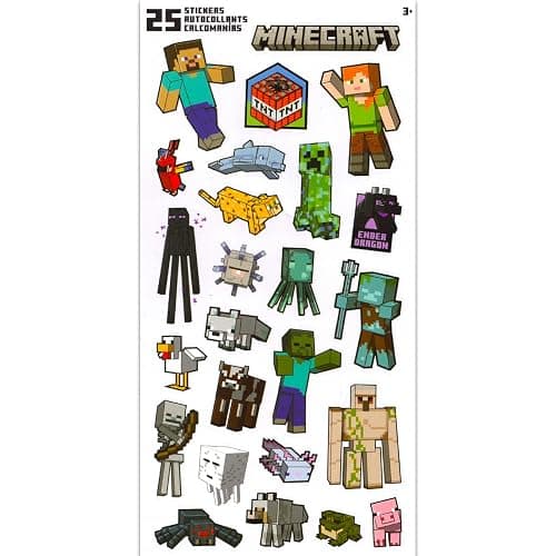 Minecraft Tsunameez Blind Bag Keychains Series 2 Bundle - 2 Pack Tsunameez Minecraft Keychains Mystery Collection Plus Phone Wallet and Decal | Collectable Video Game Merchandise thumbnail 4