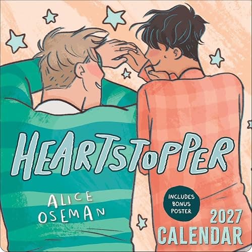 Heartstopper 2027 Wall Calendar with Bonus Poster - Image 1