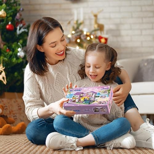 Purple Girls Summer Villa Friends Building Set Compatible with Lego 3 in 1 Friends Construction Educational Toy for Kids Age 8-12 and Up 1081 PCS thumbnail 7