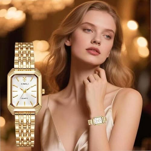 small gold watch  thumbnail 6