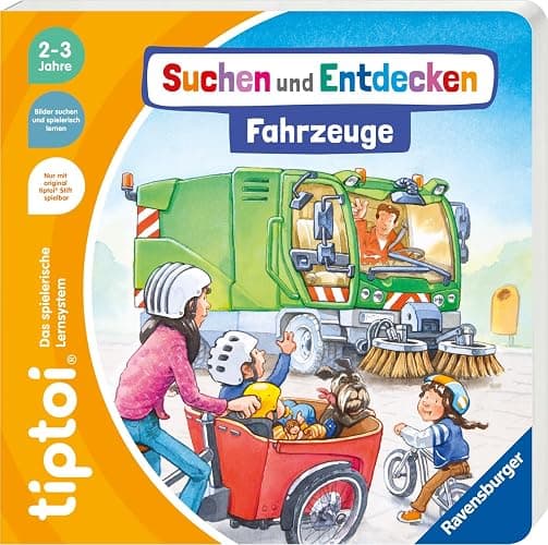 tiptoi® Suchen und Entdecken - Fahrzeuge, Buch für Kinder ab 2 Jahre - Image 1