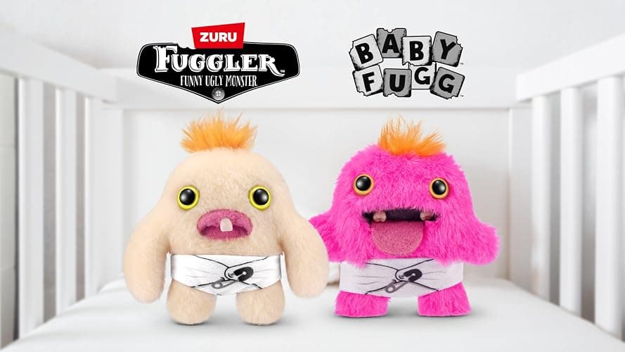 Fuggler Baby Fugg Series 3, 3.5" by ZURU Funny Ugly Monster, Plush, Collectible, Toy (3 Pack, Random Assortment) thumbnail 3