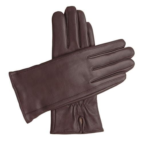 Downholme Classic Leather Cashmere Lined Gloves for Women - Image 1