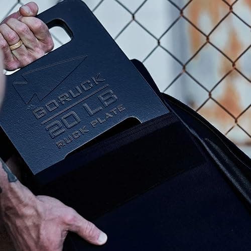 GORUCK Ruck Plate – USA Made Weight for Rucking, Strength & Fitness, Fits with Rucker & Ruck Plate Carrier – 10LB, 20LB, 30LB, 45LB thumbnail 7