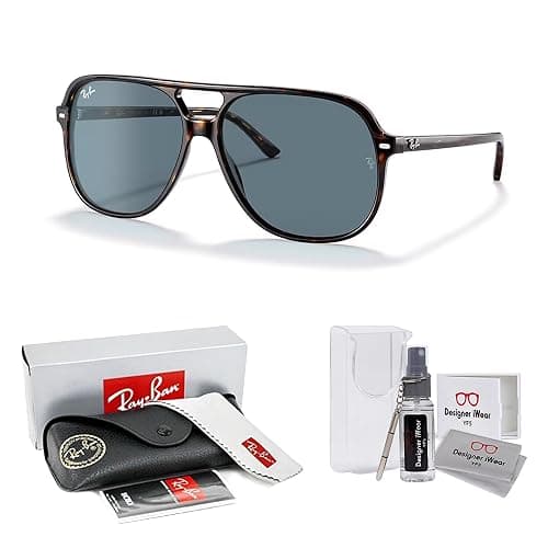 Ray-Ban Bill RB2198 Square Sunglasses for Men for Women +BUNDLE with ACCESSORY EYEWEAR KIT thumbnail 2
