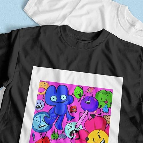 T-Shirt Bfdi Sleeve Family Character Short Unisex Friend Mix Event Women Novelty Gift for Men Big Girl Multicoloured thumbnail 2