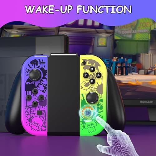 VOXAMINDALE Switch Controller replacement for Nintendo Switch Controller, Compatible With Switch/Lite/OLED, with/Dual Vibration/Motion/Wake-up/Screenshot (SP3) thumbnail 3