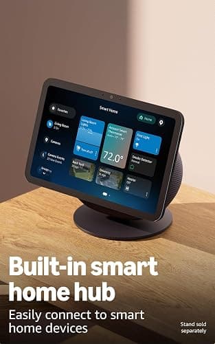 Amazon Echo Show 8 (newest model), Vibrant HD 8.7" display with spatial audio, with Alexa+ Early Access, Graphite thumbnail 4
