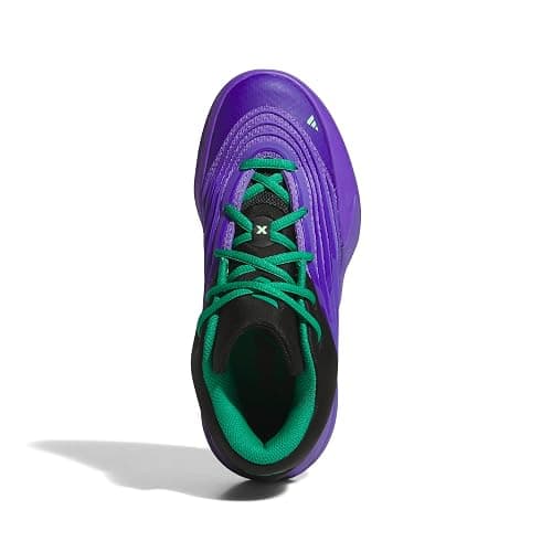 adidas Kids Boys Dame X Basketball Sneakers Shoes - Green thumbnail 2
