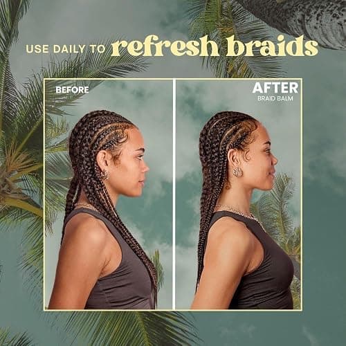 The Beachwaver Co. Braid Balm Pre-Braid Prep - Full Size (4 Fl Oz) | Frizz-Taming Primer Foam | Strengthen and Reduce Flyaways w/HiX Vegan Bond Multipliers - For All Hair Types | Bondi Beach Day thumbnail 3