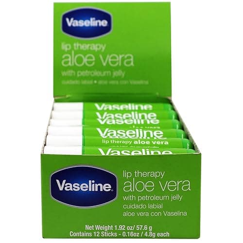 Vaseline Lip w/o Backer Card Aloe - 12 pack box - Image 1