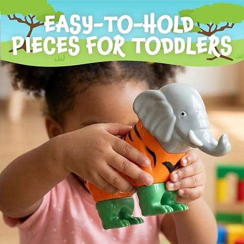 Popular Playthings Magnetic Mix or Match Animals | Magnetic Animals for Toddlers 1-3, for Kids, Animal Toys thumbnail 2