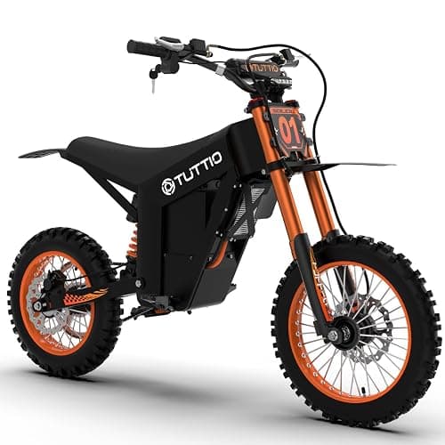 Tuttio Electric Dirt Bike Teens Adults Electric Bike 48V 21AH Removable Battery with Hydraulic Brakes (21AH Dirt Bike) - Image 1