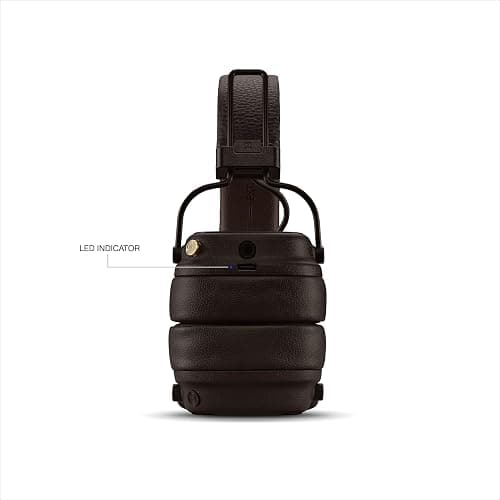 Marshall Major V Wireless On-Ear Bluetooth Headphones - 100+ Hr Playtime | Detachable Audio Cable | Microphone for Calls | Lightweight, Foldable Design for Travel - Brown thumbnail 8