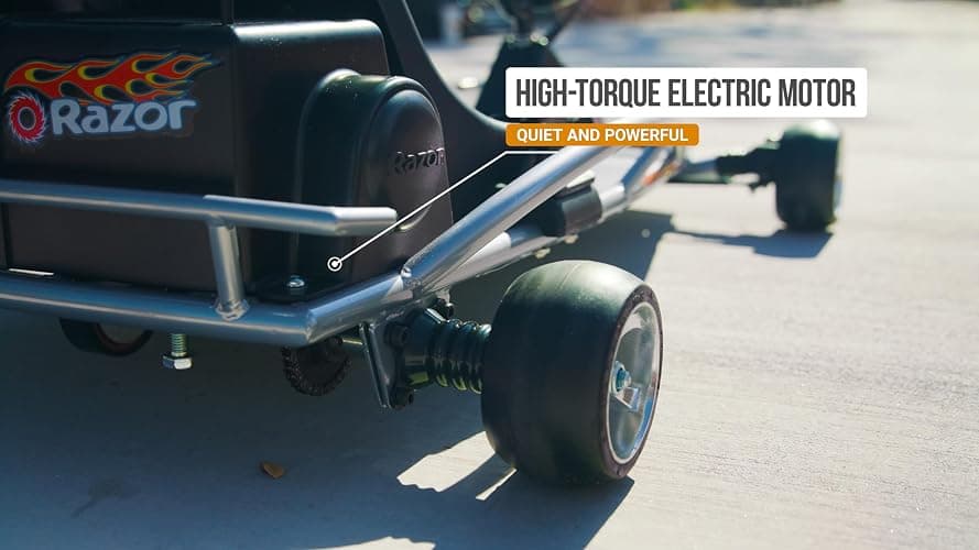 Razor Ground Force - Electric Go-Kart for Ages 8+, Up to 12 MPH, Up to 40 Minutes of Continuous Use, Variable Speed Throttle, 24V Rechargeable Battery thumbnail 2