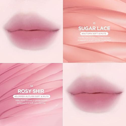 lilybyred Sweet Liar Milky Tint | Korean Moisture Matte Lip Stain, Milk Foam Texture, Hydro-Matte Barrier, Blurring Soft, Lightweight, Long-Lasting, Smudge-Proof, 0.14 oz. (02 Rose Custurd) thumbnail 9