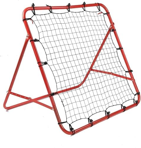 Rebounder Net Practise Football Training Net Soccer Kickback Target Goal Pro for Children Kids Play Teaching Equipment Adjustable Portable Soccer Door - Image 1