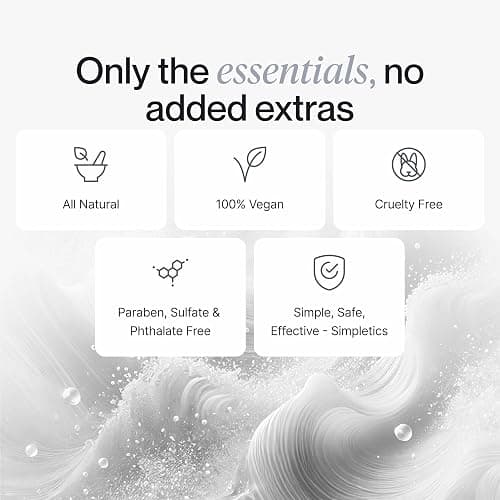 Simpletics Himalayan Sea Salt Hair Spray (Vanilla Scent) – Natural 5-Ingredient Formula for Beach Waves & Volume – Light Hold, Non-Greasy, Paraben & Sulfate Free – Unisex 8 fl oz thumbnail 9
