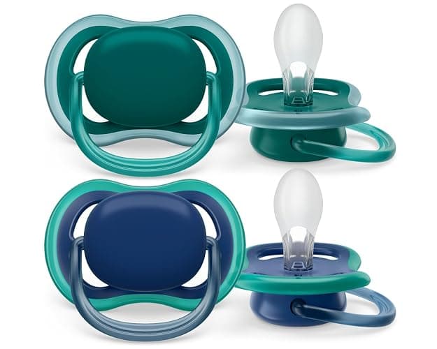 Philips Avent Ultra Air Pacifier - 4 x Light, Breathable Baby Pacifiers for Babies Aged 6-18 Months, BPA Free with Sterilizer Carry Case (Model SCF085/52) thumbnail 7