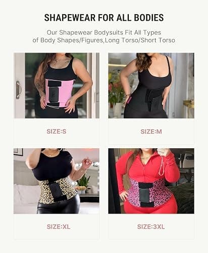 FeelinGirl Waist Trainer Belt Cincher Trimmer Tummy Control Body Shaper thumbnail 6