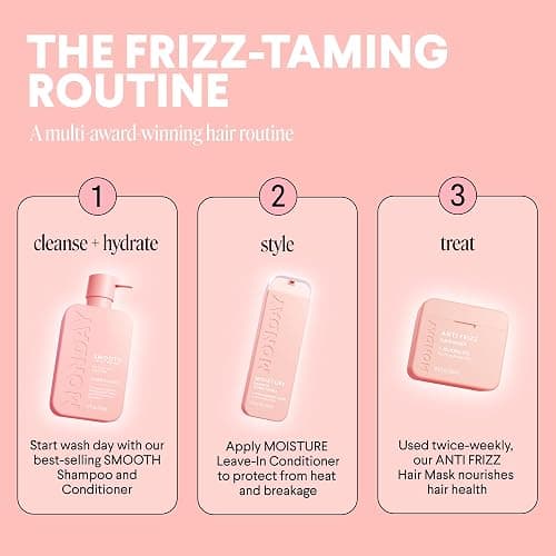 MONDAY Haircare 4 x 350 ml SMOOTH Conditioner with Wheat Protein, Coconut Oil & Avocado Oil for Frizz-Prone Hair thumbnail 11