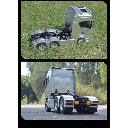 Hmhetay 770S 1/18 RC Semi Trailer, 6x4 Heavy Duty Tractor Truck with Rear Wheel Drive, Adult Collectible Model (1501) thumbnail 3