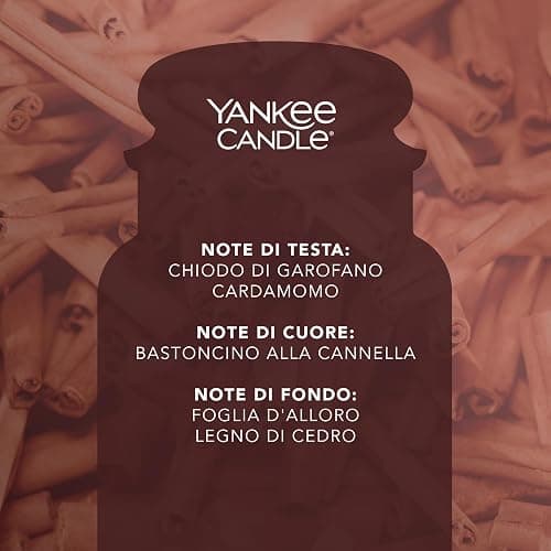 Yankee Candle Candela profumata in giara grande | Bastoncino di cannella | Durata Fino a 150 Ore | regalo perfetto per le donn thumbnail 5