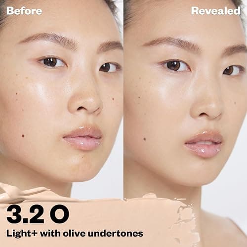 Kosas Revealer Concealer - Medium Coverage Makeup with Hyaluronic Acid, Conceals Dark Circles Under Eyes, Dark Spots and Blemishes + Brightens, Hydrates, Long-Lasting & Vegan, (Tone 3.2 O) | Medium Coverage Makeup, Conceals Dark Circles Under Eyes, Dark Spots, Blemishes, Brightens, Long-Lasting, Hydrates, with Hyaluronic Acid, Vegan, Makeup thumbnail 2