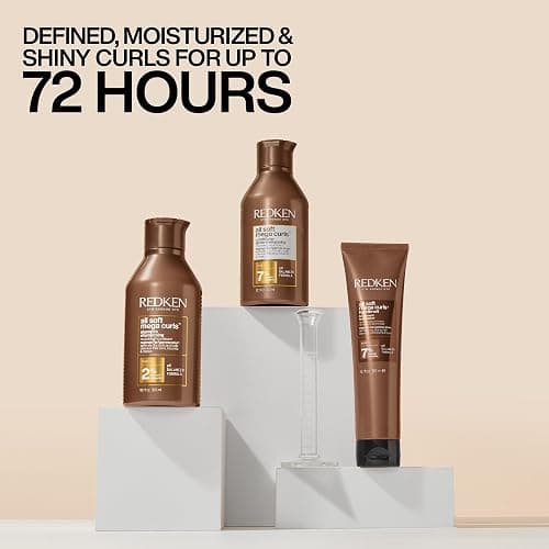 Redken All Soft Mega Curls Shampoo For Extremely Dry Curly & Coily Hair - Nourishes & Softens Severely Dry Hair, Sulfate Free thumbnail 5