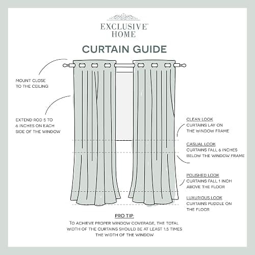 TOWN & COUNTRY LUXE Talia Double Layer Indoor Curtains, Sheer and Room Darkening Blackout, Grommet Top, Energy Efficient, 2-Pack Set, 52"x84", Rose Blush thumbnail 9
